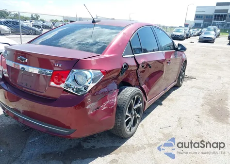 2015 Chevrolet Cruze Ltz из США, поврежденный, VIN 1G1PG5SB7F7218578